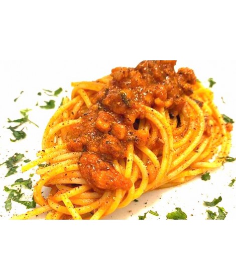 Spaghettone al ragù di Polpo